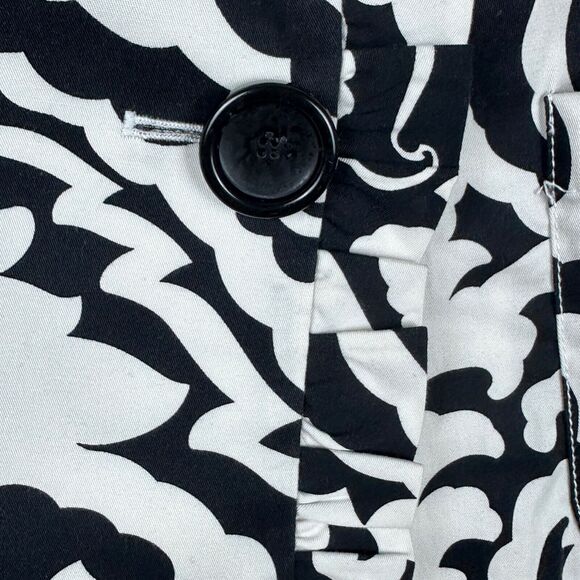 INC International Concepts Floral Print 3 Button 3/4 Sleeve Blazer Size Medium - Picture 5 of 6